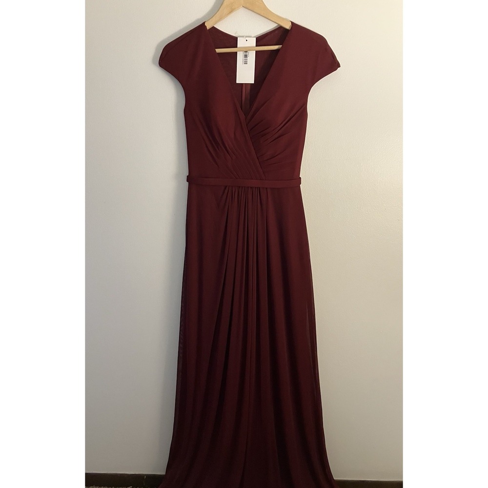 Kleinfeld NWT Bridesmaid / Formal Dress Women's Sz 2 In Cranberry